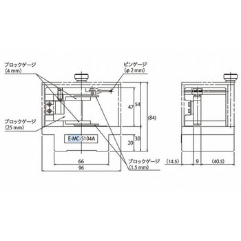 ACCRETECH用于测量小孔垂直位置的触针校准装置东京精密E-MC-S104A